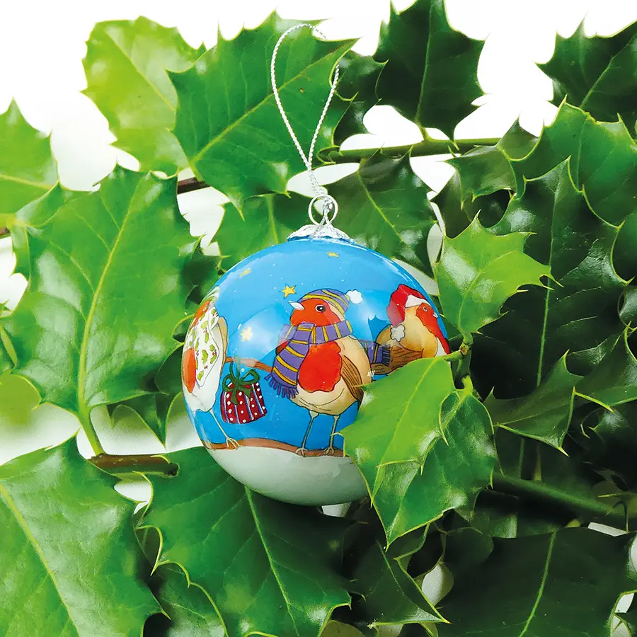 Cornwall Bauble – Robins